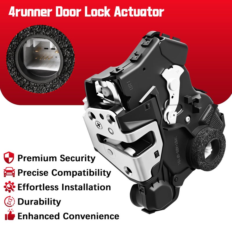 FAERSI 931-403 Door Lock Actuator Motor Front Right Passenger Side Replacement for Toyota 4Runner Camry Tundra Lexus ES350 GS350 LS460 RX450h Scion tC xB xD 69030-0C050,69030-06200, 69030-42230 - Image 5